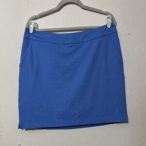 Greg Norman Collection Blue Mini Pencil Skorts for Work